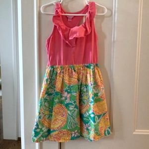 Lilly Pulitzer girl’s dress.  Size M 6/7